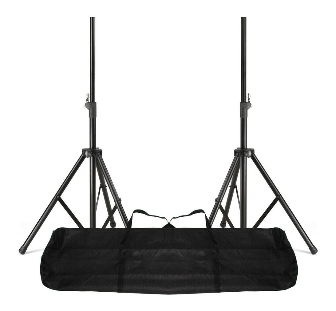 Vonyx Speaker Stand Pair with Carry Bag